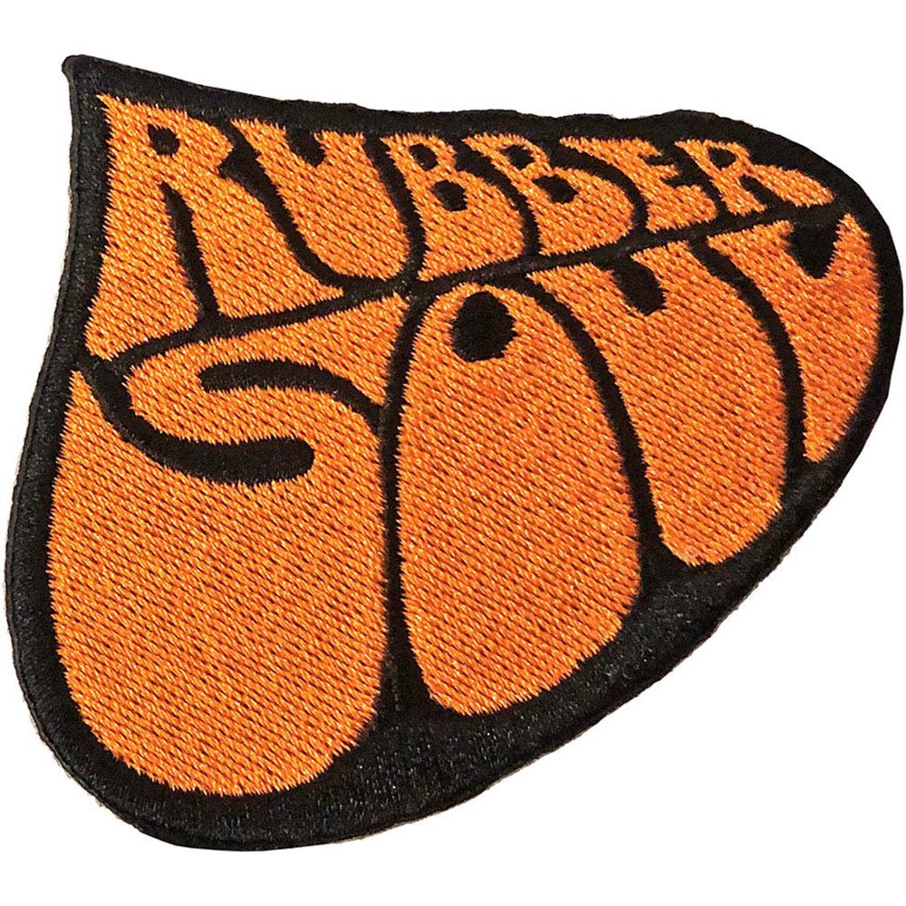The Beatles Patch Rubber Soul Album Band Logo Official Embroidered Woven Iron On 7.5X6.5Cm Size One Size