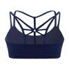 vastwit Kids Girls Seamless Racerback Sports Modern Training Bra Team Basic Bralette Camisole Crop Tank Top Navy_Blue 4 view 2
