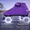 Bont Skates - Prostar Purple Suede Professional Roller Skates with Glow Light Up Led Luminous Wheels - Indoor and Outdoor - Roller Skates - Rollerskates -3 (Bont 3) view 4