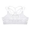 vastwit Kids Girls Seamless Racerback Sports Modern Training Bra Team Basic Bralette Camisole Crop Tank Top Ivory 4 view 4