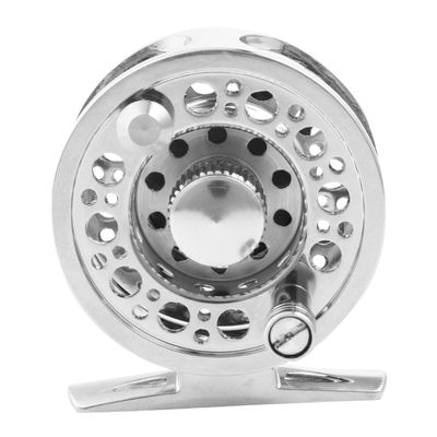 Fishing Fishing Reel Split Ring Metal Reel Left/Right-Hand Retrieve Durable Design
