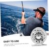 Fishing Fishing Reel Split Ring Metal Reel Left/Right-Hand Retrieve Durable Design view 3