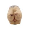 Apofly 1PC Halloween Mask Adult Funny Full Face Mask Ass Styling Mask Party Props Latex Mask Dance Horror Head Buns Party Decorating Funny view 1