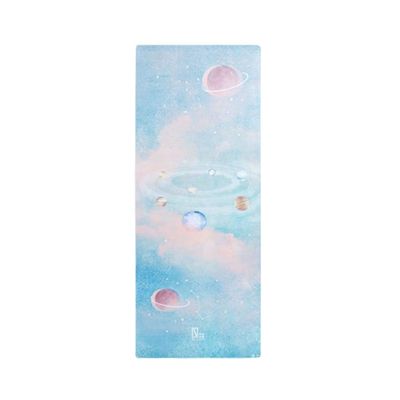 ZXD ZHEXUNDIAN TPE Suede Yoga Mat 6mm Body Aligning Pilates Mat with Position Line Fitness Mats for Home Gym 18368cm (Color : 5)