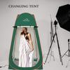 Your Choice XL Pop Up Privacy Shower Tent - Portable Changing Tent for Camping, Beach & Poolside - 82.6" Tall Double Storage Pockets & Carry Bag - Dark Green view 4