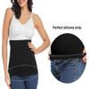 Rheane Belly Bands For Pregnant Women Belly Band Pregnancy Support Belt (Black+Black 2) view 3