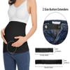 Rheane Belly Bands For Pregnant Women Belly Band Pregnancy Support Belt (Black+Black 2) view 4