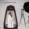 Your Choice XL Pop Up Privacy Shower Tent - Portable Changing Tent for Camping, Beach & Poolside - 82.6" Tall Double Storage Pockets & Carry Bag - Black view 4