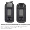 2-Pack Universal IWB Magazine Holster Concealed Carry 9mm .40 .45 | Inside The Waistband Mag Pouch | Mag Holster for Glock 43 17 Sig 1911 S&W M&P | Fits Any 7 10 15 Round Clips for All Pistols view 3