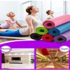ZXD ZHEXUNDIAN 10mm NBR Yoga Mat with Free Carry Rope Non-Slip Thick Fitness Pilates Mat for Home Outdoor Gym Exercise 18361cm (Color : Black) view 4