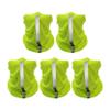 5Pcs Reflective Bandana Face Mask Neck Gaiter,Scarf Headbands Balaclava Headwear Tube Windproof Hi-Vis Seamless Face Cover for Cycling, Running & Outdoor Safety (Green) view 1