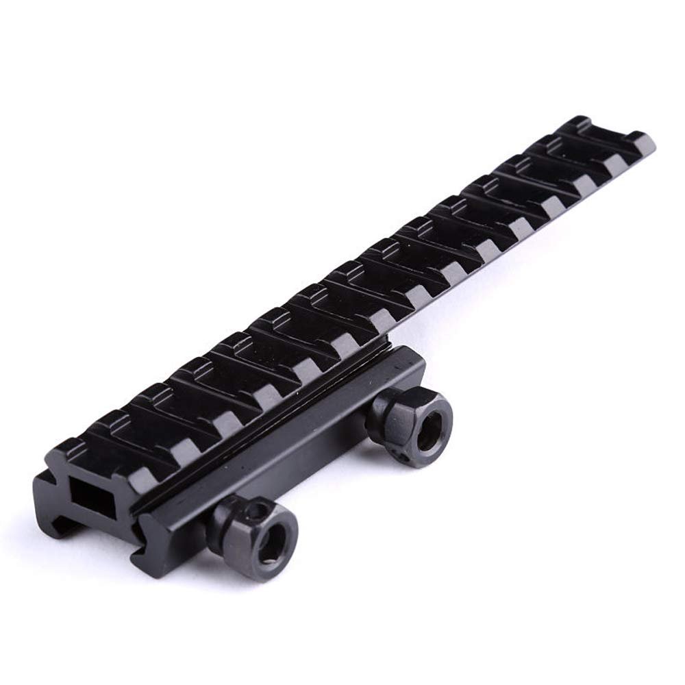 ACEXIER Tactical Extened High Riser Base Flat Top 145mm 14 Slots for 20mm P.ICA-tinny Rail Mount Hunting