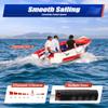 65LBS Electric Trolling Motor, 660W Electric Outboard Motor Transom Mount Thrust Handle Outboard Engine Motor for Fishing Inflatable Boat (ET65L) view 2