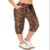 ALWAYS Women's Capri Jogger Pants - High Waisted Soft Zipper Casual Sweat Pants 377 XL view 1