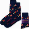 AUSCUFFLINKS Skateboarder Socks For Him | Skate Boarding Fun Socks Gift for Her | Skater Happy Gift Socks Quirky Novelty Present for Dad | Socks for Mum (Skateboarder) view 1