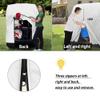 10L0L Universal Golf Cart Cover for 2+2/4 Passenger Yamaha, EZGO, Club Car - 420D Waterproof, Windproof, Sunproof Full Cover with 3-Zipper Doors, Durable Outdoor Protection for Lifted & Standard Carts view 4