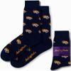 AUSCUFFLINKS Tiger Socks For Him & Her | King of Jungle Fun Socks Gift for Dad & Mum view 1