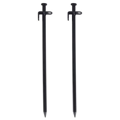 2pcs Heavy Duty Tent Pegs for Camping Outdoor Stakes for Ground Sturdy Tent Accessories for Weather Use