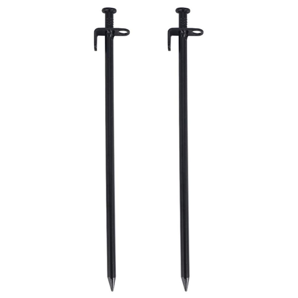 2pcs Heavy Duty Tent Pegs for Camping Outdoor Stakes for Ground Sturdy Tent Accessories for Weather Use