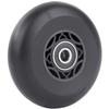 AOWISH 76mm 90a Ripsurf Wheels w/Bearings ABEC-9 for RipStik DLX Caster Board, Deluxe Junior Skateboard, 2 Wheel Pivoting Skateboard, Caster Board Skateboard (Set of 2) (BLACK) view 4