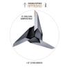 OZCUT Hurricane 100 gr. Broadhead, 3PK view 3