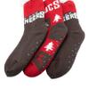 FOCO Tampa Bay Buccaneers NFL Womens Fan Footy 3 Pack Slipper Socks view 3