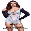 Long Sleeve Sleep Romper view 3