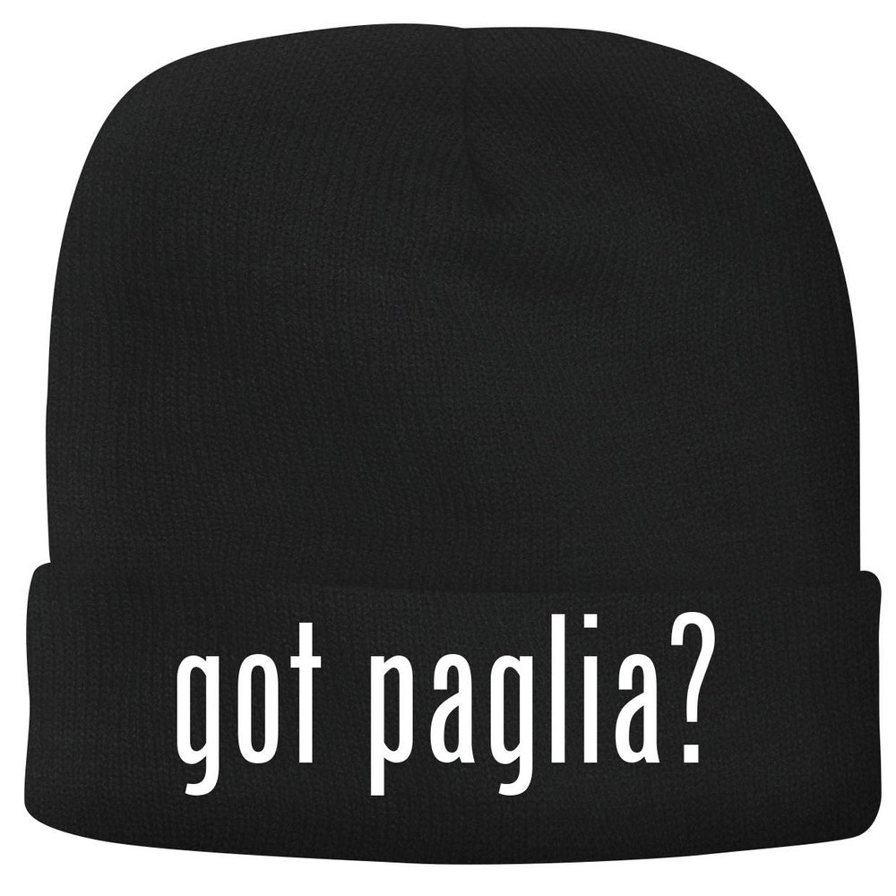 BH Cool Designs got Paglia? - Men's Soft & Comfortable Beanie Hat Cap, Black, One Size