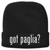 BH Cool Designs got Paglia? - Men's Soft & Comfortable Beanie Hat Cap, Black, One Size view 1