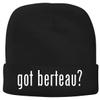 BH Cool Designs got Berteau? - Men's Soft & Comfortable Beanie Hat Cap, Black, One Size view 1