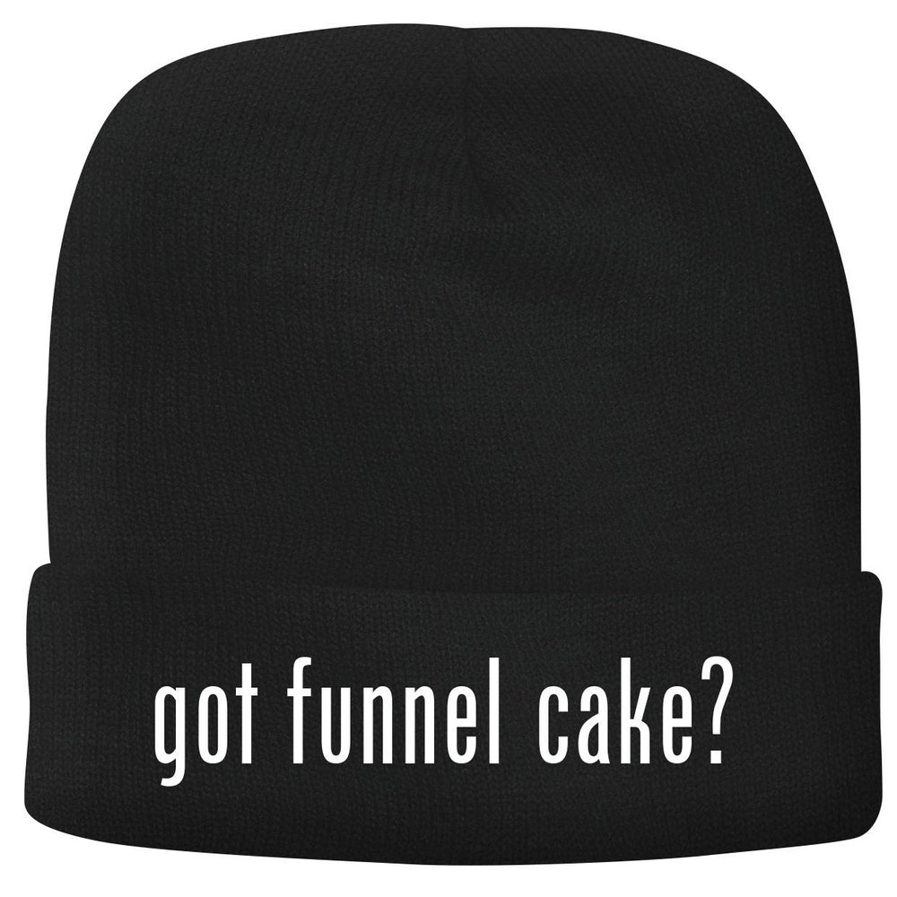 BH Cool Designs got Funnel Cake? - Men's Soft & Comfortable Beanie Hat Cap, Black, One Size