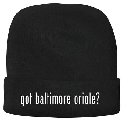 BH Cool Designs got Baltimore Oriole? - Men's Soft & Comfortable Beanie Hat Cap, Black, One Size