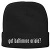 BH Cool Designs got Baltimore Oriole? - Men's Soft & Comfortable Beanie Hat Cap, Black, One Size view 1