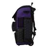 Boombah Superpack Hybrid Rolling Bat Bag - 3DHC Black/Purple - Wheeled & Backpack Version view 4