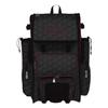 Boombah Superpack Hybrid Rolling Bat Bag - 3DHC Black/Cardinal - Wheeled & Backpack Version view 1
