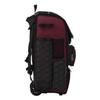 Boombah Superpack Hybrid Rolling Bat Bag - 3DHC Black/Cardinal - Wheeled & Backpack Version view 2