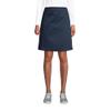 Lands' End Uniform Chino Skort Above The Knee Classic Navy Womens Regular 4 view 1