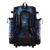 Boombah Superpack Hybrid Rolling Bat Bag - Nebula Navy/Multi - Wheeled & Backpack Version view 3