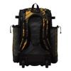Boombah Superpack Hybrid Rolling Bat Bag - Scratch Black/Gold - Wheeled & Backpack Version view 3