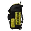 Boombah Superpack Hybrid Rolling Bat Bag - Softball Black/Optic Yellow/Red - Wheeled & Backpack Version view 4