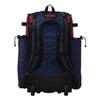 Boombah Superpack Hybrid Rolling Bat Bag - 3DHC Navy/Red - Wheeled & Backpack Version view 3