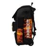 Boombah Superpack Hybrid Rolling Bat Bag - Fire Ball Black/Orange/White - Wheeled & Backpack Version view 4