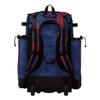 Boombah Superpack Hybrid Rolling Bat Bag - Scratch Royal/Red - Wheeled & Backpack Version view 3