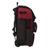 Boombah Superpack Hybrid Rolling Bat Bag - 3DHC Black/Red - Wheeled & Backpack Version view 2