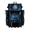 Boombah Superpack Hybrid Rolling Bat Bag - Frozen Black/White - Wheeled & Backpack Version view 1