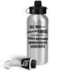 Art by Chelsydale Gifts for Administrative Assistant Water Bottle Tumbler Drinkware - Admin Asst Happy Professional Day Office Co Worker Employee Funny Cute Gag Appreciation Idea - Men Finest Become view 2