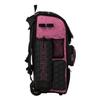 Boombah Superpack Hybrid Rolling Bat Bag - 3DHC Black/Pink - Wheeled & Backpack Version view 2