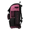 Boombah Superpack Hybrid Rolling Bat Bag - 3DHC Black/Pink - Wheeled & Backpack Version view 4