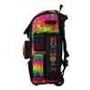 Boombah Superpack Hybrid Rolling Bat Bag - Lava Multi - Wheeled & Backpack Version view 4