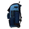 Boombah Superpack Hybrid Rolling Bat Bag - 3DHC Navy/Columbia - Wheeled & Backpack Version view 4